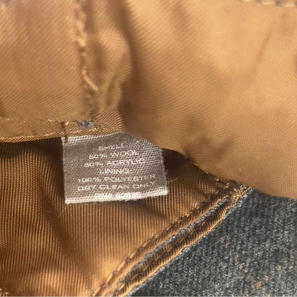 Fossil Pleated Lined Wool Blend Skirt with Pockets Extra Small - Picture 6 of 8